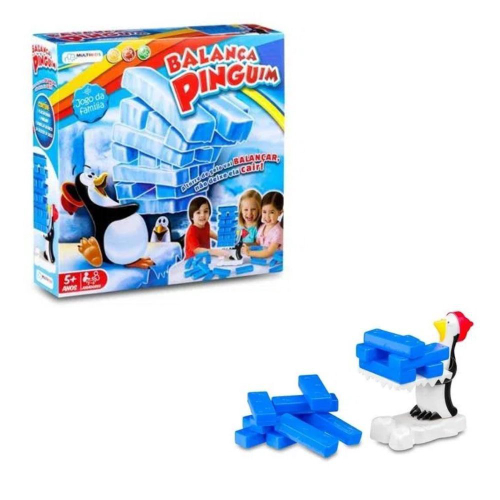 Jogo Balanca Pinguim Multikids - BR1289 - Ibyte