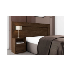 Cabeceira Casal para Box 138 cm com 01 Mesa de Cabeceira London Ébano - Demóbile é boa?