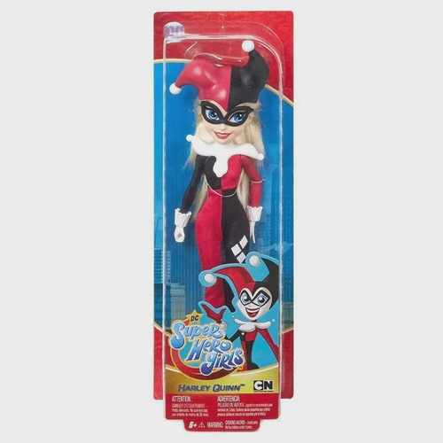 Boneca DC Super Hero Girls - Arlequina Original Mattel - MUNDO KIDS