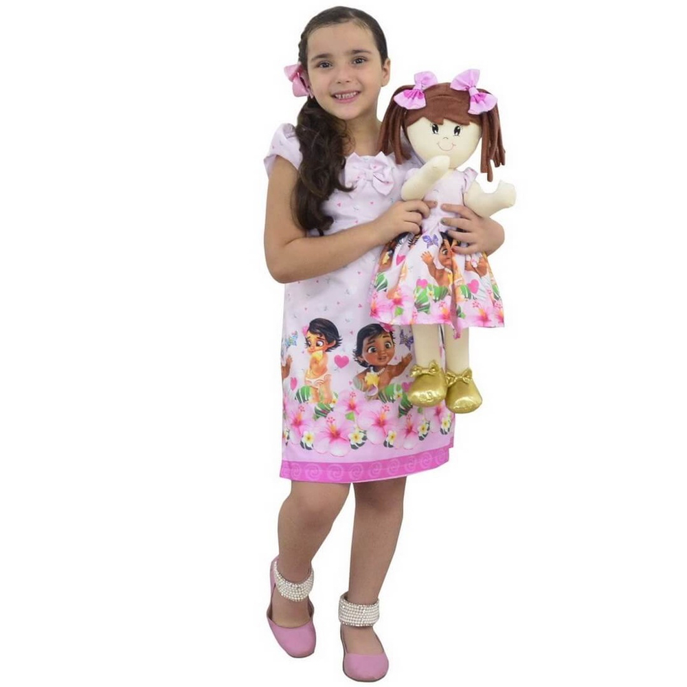 Vestido de crochê para boneca baby alive 