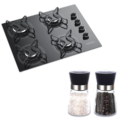 Cooktop Itatiaia 4 Bocas Preto Bivolt com Kit Moedor Sal e Pimenta Bela Home 180ml é boa?