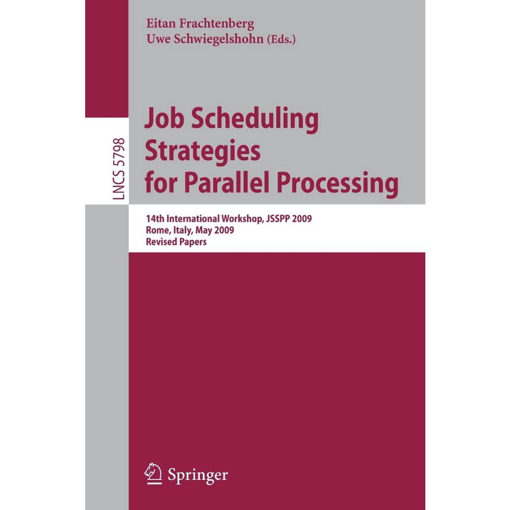 Job Scheduling Strategies for Parallel Processing no Shoptime image.