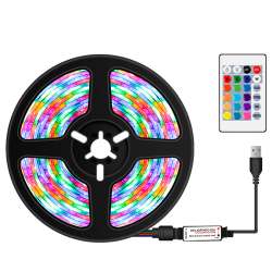 Fita LED rgb Regulável 0.5M/1M/2M/3M/4M/5M + Controle Remoto é boa?