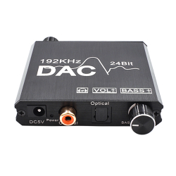 Conversor de áudio digital para analógico 192 kHz e 24 bits dac Conversor de entrada coaxial óptica rca 3,5 mm Adaptador de saída de áudio Menor preço em Conversor de áudio digital para analógico 192 kHz e 24 bits dac Conversor de entrada coaxial óptica rca 3,5 mm Adaptador de saída de áudio