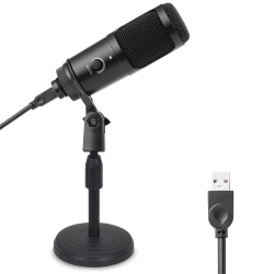 Microfone Condensador M2 USB para pc é boa?
