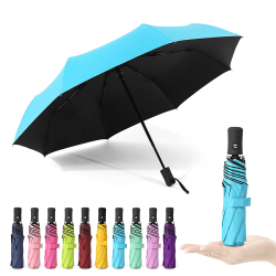 Guarda-chuva automático de abrir / fechar Guarda-chuva compacto de Sun & Rain Guarda-chuva portátil de viagem Guarda-chuva à prova de sol Guarda-chuva à prova de vento é boa?
