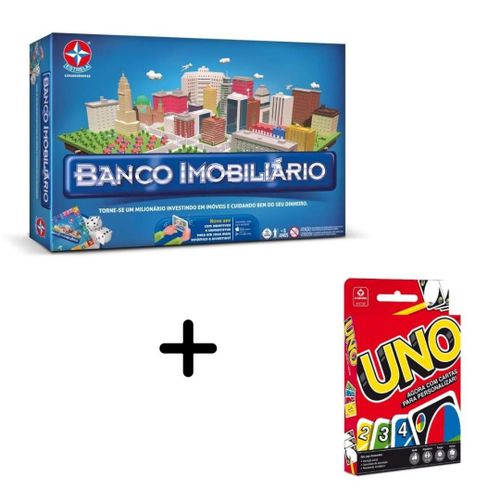 Jogo de Cartas - Uno Dos - Mattel - Ri Happy