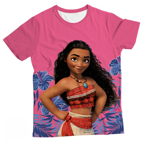 Camiseta Infantil ou Adulta Personalizada Moana Baby