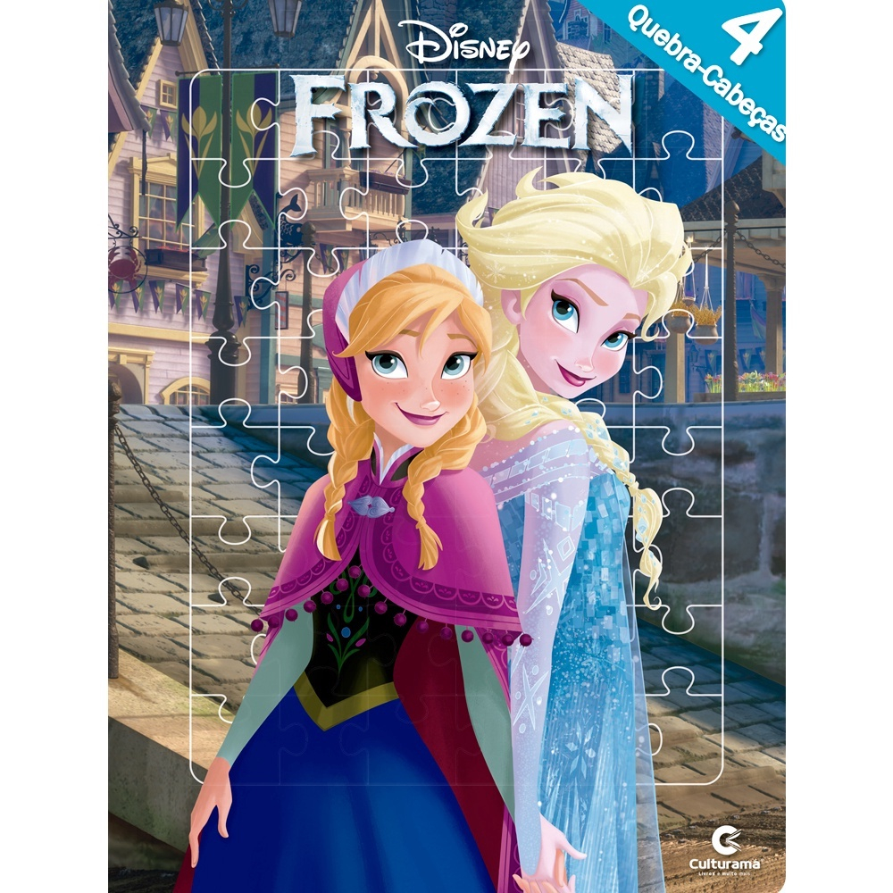 Frozen 2: Meu Primeiro Livro Quebra-Cabeças : Disney: .com