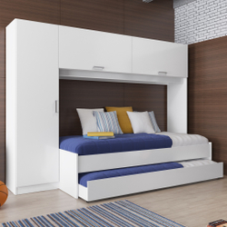 Guarda Roupa Infantil Com Cama Embutida Multimóveis Menor preço em Guarda Roupa Infantil Com Cama Embutida Multimóveis