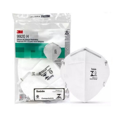 Kit 10 mascara de proteão respiratoria 3M 9920H PFF2 N95 KN95 Menor preço em Kit 10 mascara de proteão respiratoria 3M 9920H PFF2 N95 KN95