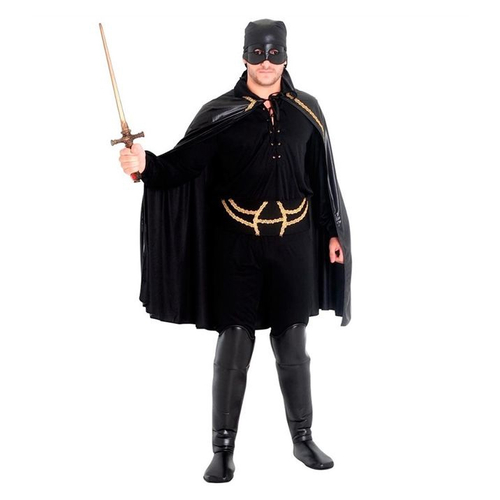 Fantasia Zorro Cosplay Adulto Masculino em Promoção na Americanas