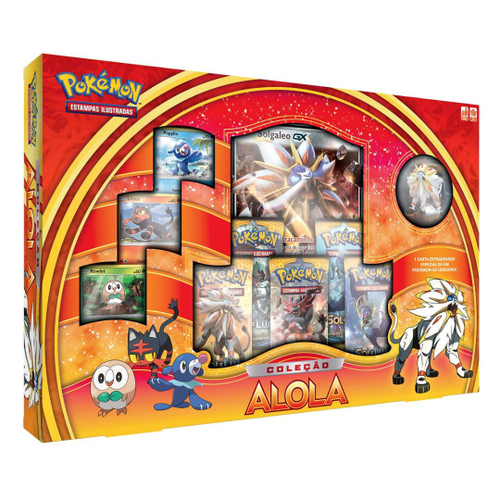 Jogo De Cartas, Copag, Pokémon, Blister, Gigante Alola, Multicor