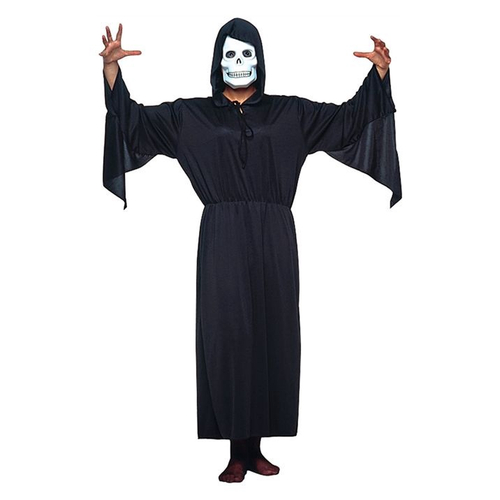 Fantasia de Halloween Morte Adulto Masculino Com Capuz e Máscara em  Promoção na Americanas