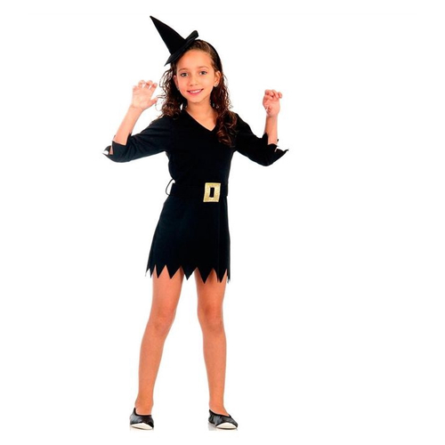 Fantasia Bruxa Feiticeira Infantil Halloween no Shoptime