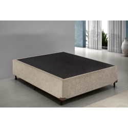 Base Cama Box Casal Suede 138x188 Bege é boa?