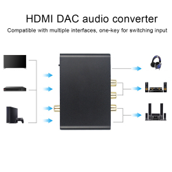 Amplificador de áudio digital para analógico de 5.1 canais, entrada coaxial de fibra óptica portátil preta para fibra óptica arc, home theater com ent é ruim? Amplificador de áudio digital para analógico de 5.1 canais, entrada coaxial de fibra óptica portátil preta para fibra óptica arc, home theater com ent é boa?