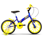 Bike Moto Cross Vermelha Aro 16, Uni Toys, 90 : : Esporte