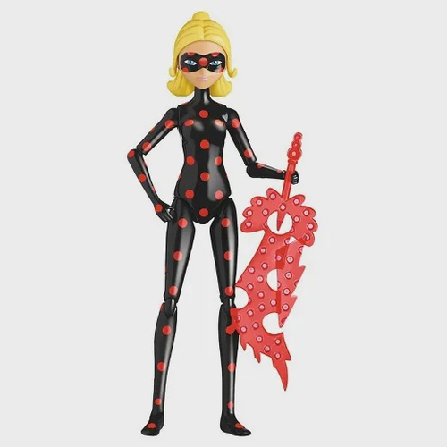 Boneca Miraculous Ladybug Boneco Cat Noir Figura Articuladas