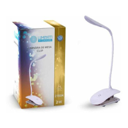 Abajur Led Touch Luminária De Mesa Clip Dimerizável Compacta Menor preço em Abajur Led Touch Luminária De Mesa Clip Dimerizável Compacta