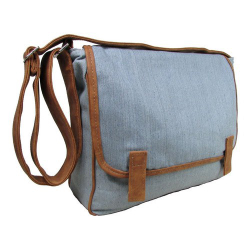Bolsa Pasta Transversal Tipo Carteiro em Jeans Resistente Masculino Feminino Menor preço em Bolsa Pasta Transversal Tipo Carteiro em Jeans Resistente Masculino Feminino