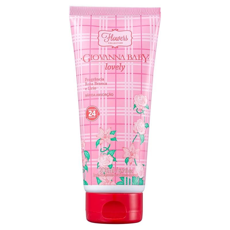 Loção Hidratante Desodorante Giovanna Baby Lovely 300ml no Shoptime