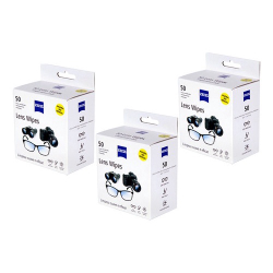Kit 3 caixas de 50(unidades) lens wipes ou kit de 5 caixas de 30(unidades) lens wipes zeiss é boa?