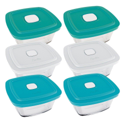 Conjunto de Pote de vidro Marinex Facilita 1L com Tampa Plástica - 6 Peças é boa?