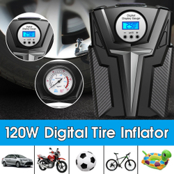 Bomba de compressor de ar portátil do carro da cc 12V do inflador de pneus digitais 150 psi LED Light é boa?
