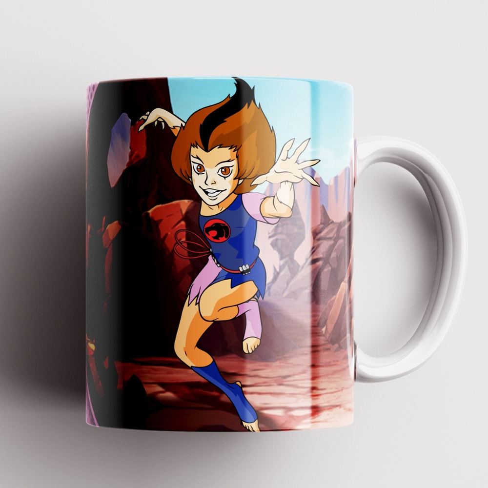 Caneca personalizada ThunderCats Escamoso (Desenhos Anos 80) Cerâmica 325ml  - Los Canequeiros - Canecas - Magazine Luiza