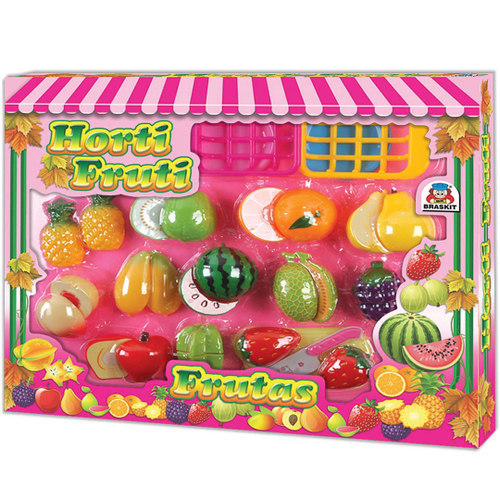 Kit cozinha com frutas de brinquedo - Importados Lili