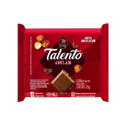 Chocolate Talento Avelã 25g Embalagem com 15 Unidades é boa?