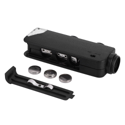Lente de microscópio de câmera de telefone celular, lente de microscópio LED de zoom óptico de 60X-100X com clipe para telefones celulares é boa?