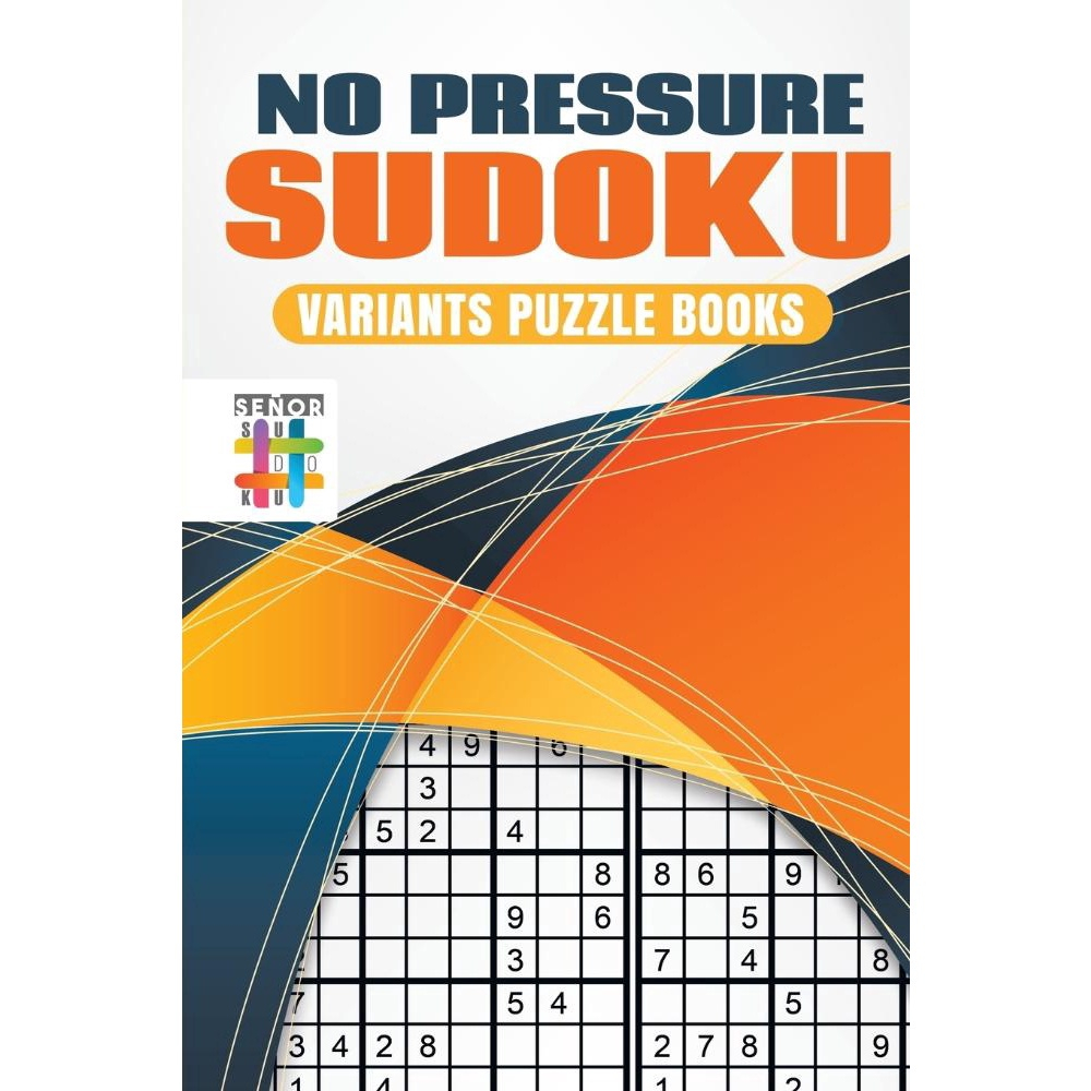No Pressure Sudoku Variants Puzzle Books Submarino