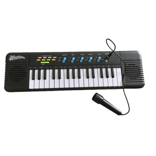 Teclado Musical Infantil C/ Microfone Musicas Tocar Cantar - MTM - Teclado  Infantil - Magazine Luiza