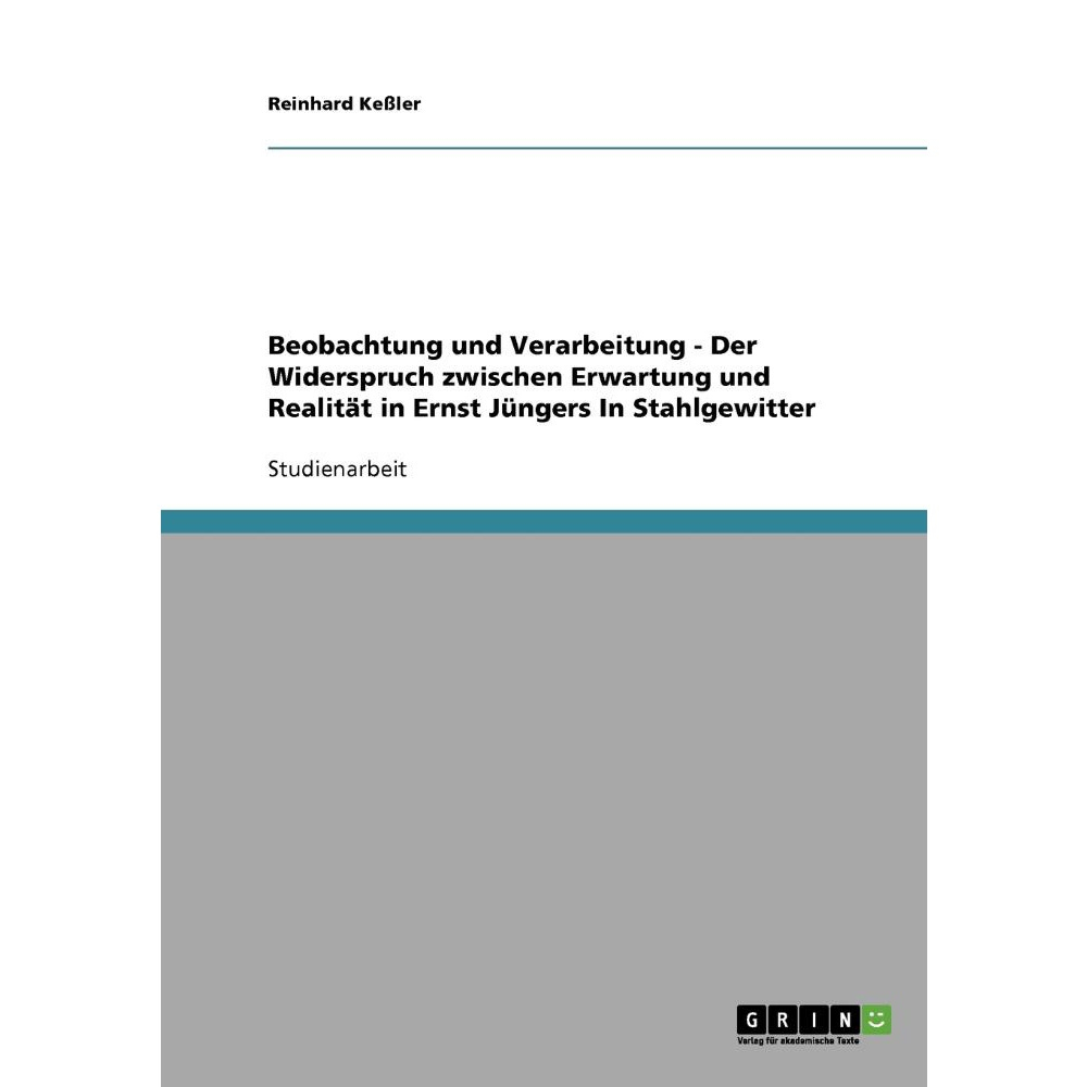 Beobachtung Und Verarbeitung No Shoptime