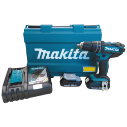 Parafusadeira Furadeira de Impacto 1/2 à bateria 18V com 2 baterias e maleta - Makita DHP482RAE Menor preço em Parafusadeira Furadeira de Impacto 1/2 à bateria 18V com 2 baterias e maleta - Makita DHP482RAE