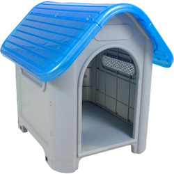 Casinha para Cachorro Medio Porte Plástica Mec N.3 Azul Menor preço em Casinha para Cachorro Medio Porte Plástica Mec N.3 Azul