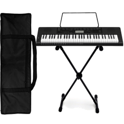 Kit Teclado Casio CTK-3500 Musical 5/8 61 Teclas Completo Capa Preta Menor preço em Kit Teclado Casio CTK-3500 Musical 5/8 61 Teclas Completo Capa Preta