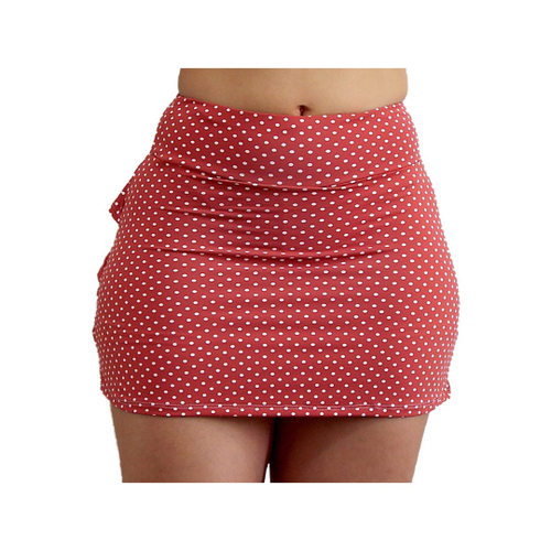 Short saia com babado fitness new arrivals