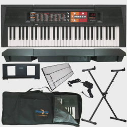 Kit Teclado Arranjador Musical Psr-f51 Yamaha Fonte + Suporte + Capa + Brinde é boa?