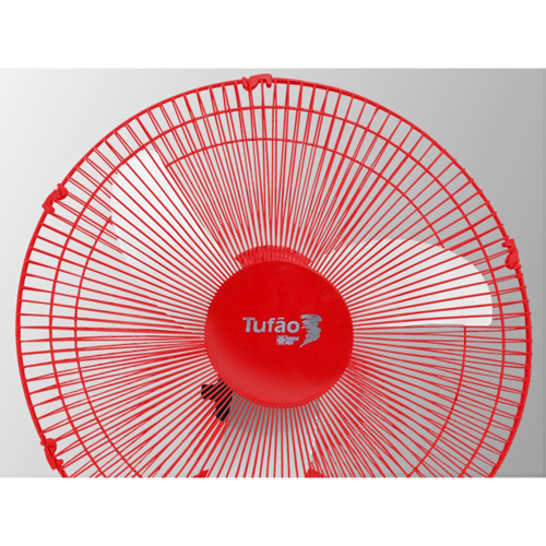 Ventilador De Mesa Cm Vermelho Turbo Tuf O Oscilante Em Promo O