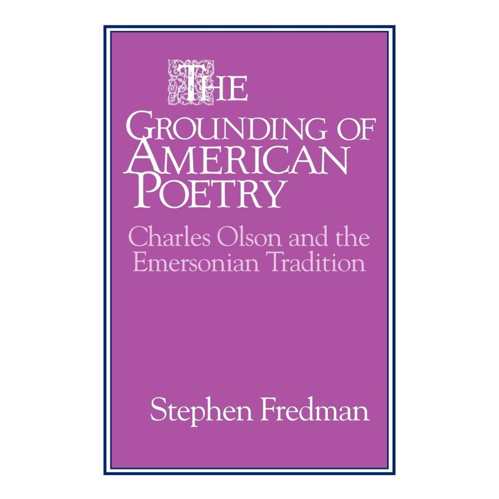 The Grounding Of American Poetry No Shoptime