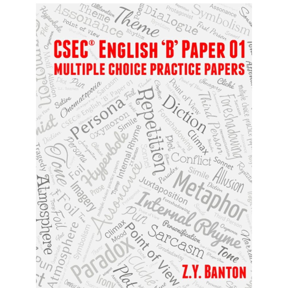 Csec English B Paper 01 Multiple Choice Practice Papers No Shoptime