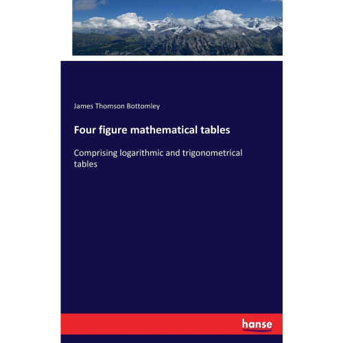 Four Figure Mathematical Tables Em Promoção Na Americanas 1327