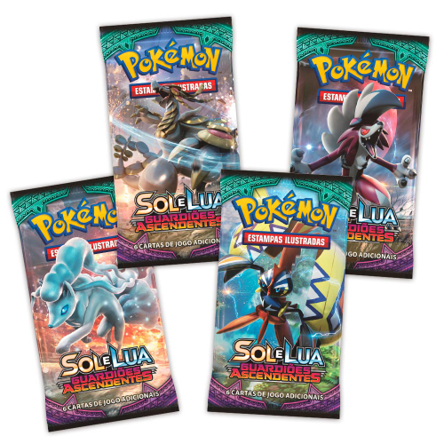 Jogo de Cartas Pokémon Deck Sol e Lua 2 Guard Copag : :  Brinquedos e Jogos