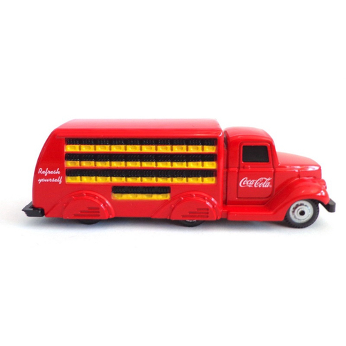 Caminhão coca cola bottle truck 1937 escala 1/87 em Promoção na Americanas