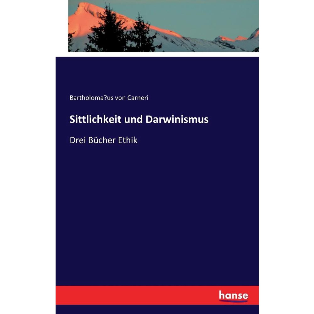 Sittlichkeit Und Darwinismus | Submarino