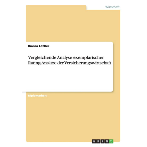 Vergleichende Analyse Exemplarischer Rating-Anstze Der ...