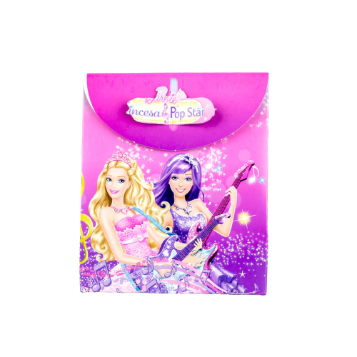 Fantasia Barbie Princesa Pop Star Infantil Pop Com Tiara - M 5 - 8 em  Promoção na Americanas